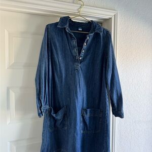 Old Navy Blue Denim Dress